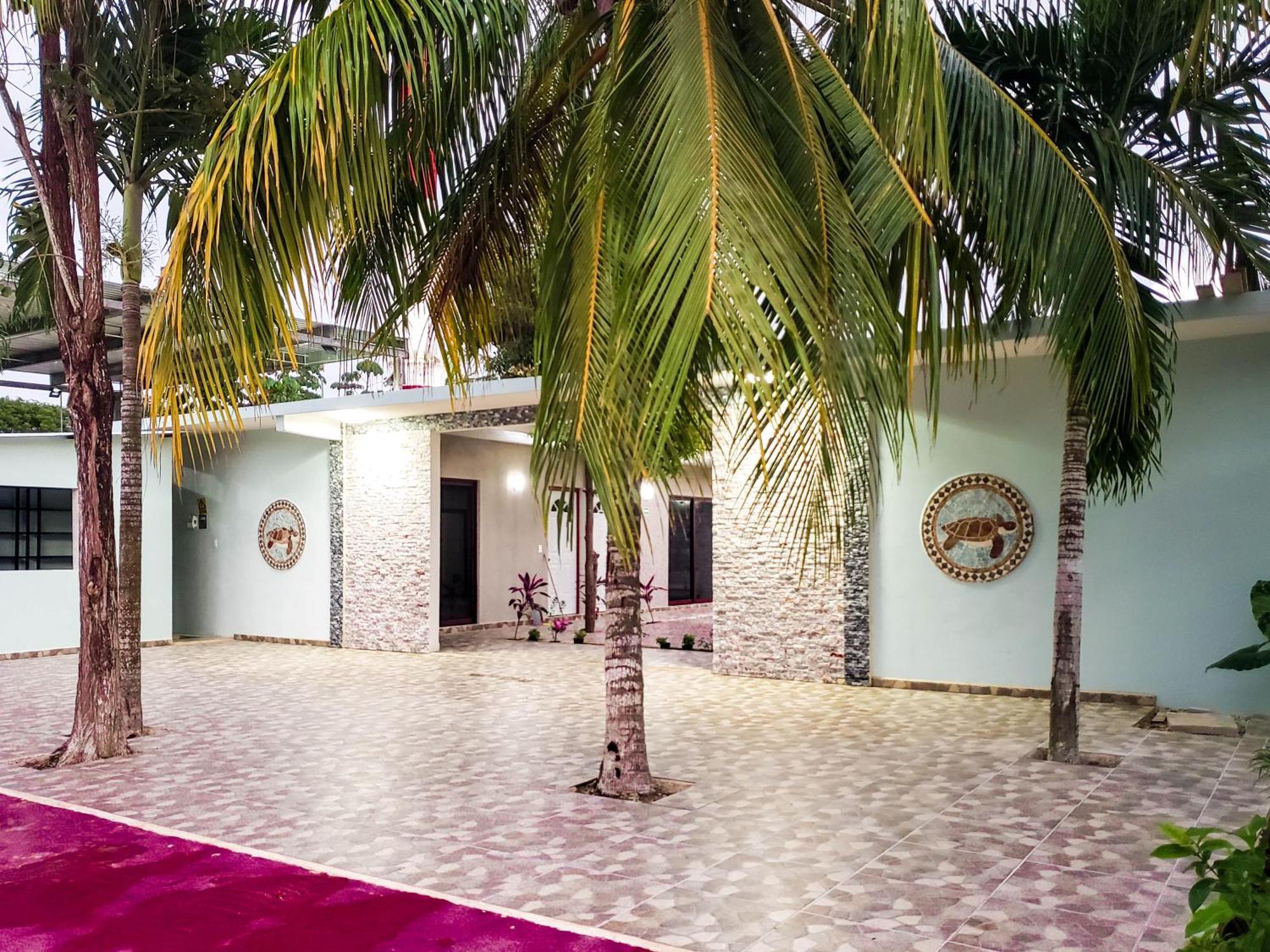 Hotel Blue Turtle Bacalar Exterior foto